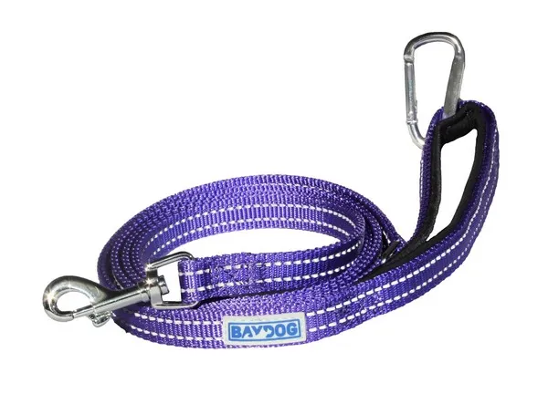 6' Baydog Violet Pensacola Leash - Hard Goods